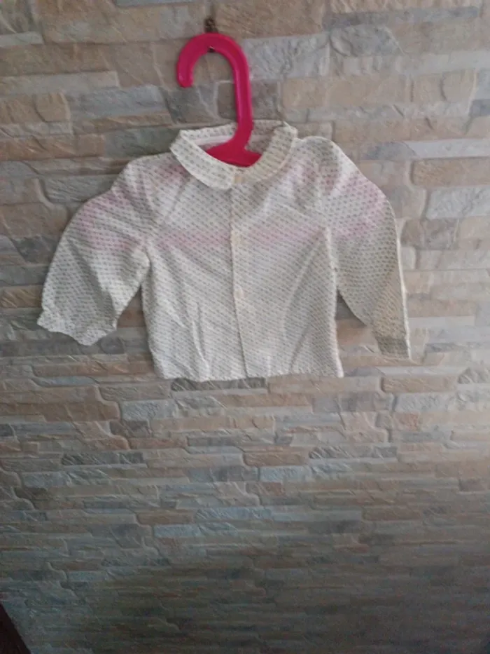 Chemise à fleurettes 80