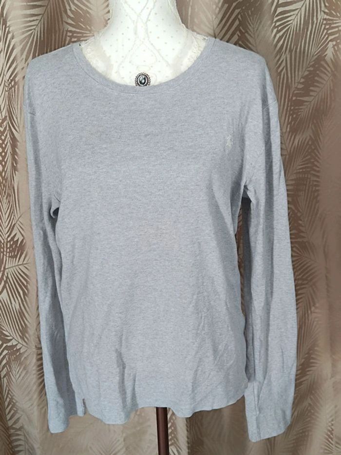 Pull Raph Lauren XL Gris - photo numéro 2