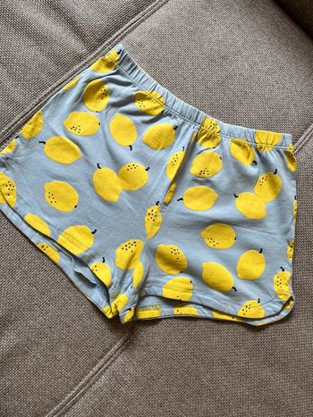 Short imprimé citrons fille 8 ans