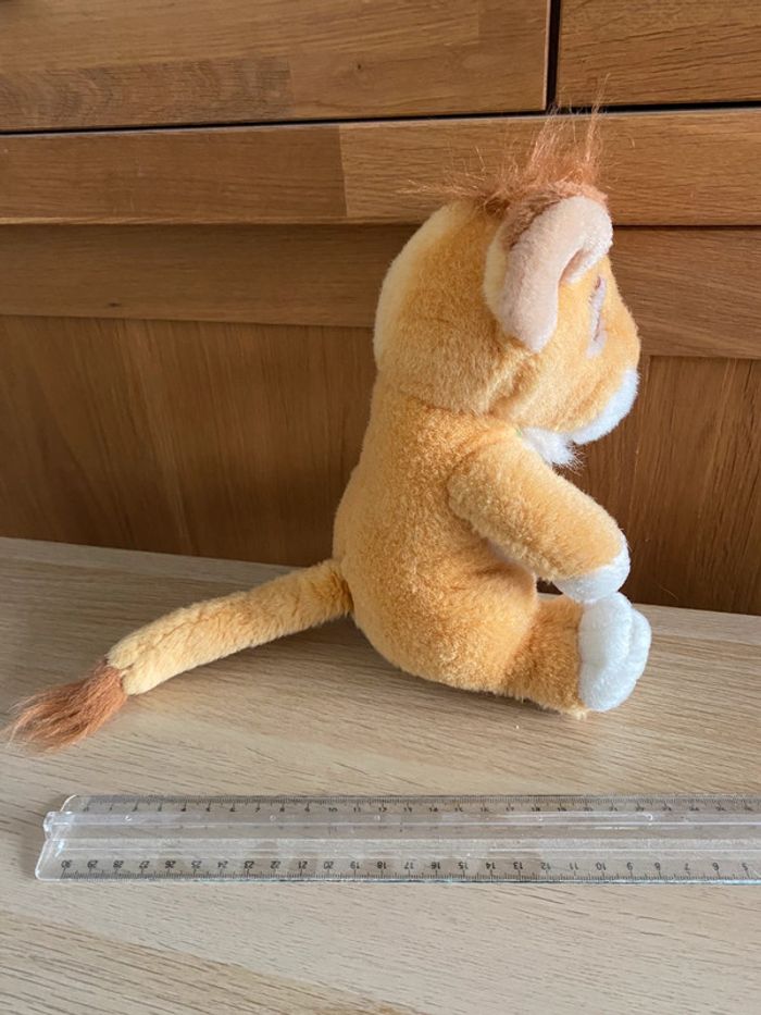 Peluche Disney Mattel 1994 roi lion King lionceau Simba bébé - photo numéro 4