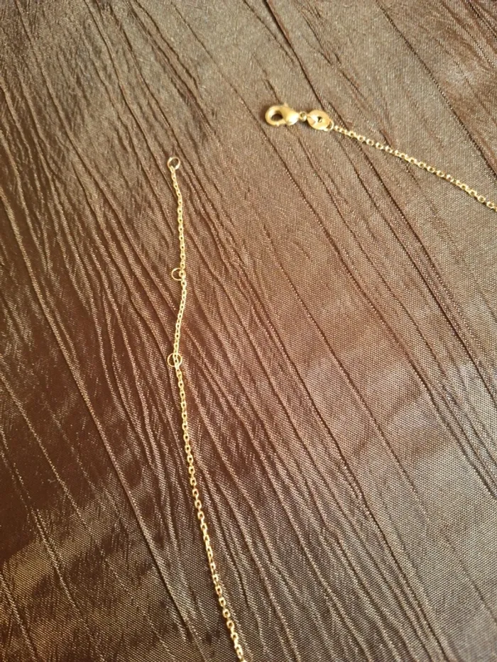 Collier plaqué or - photo numéro 3