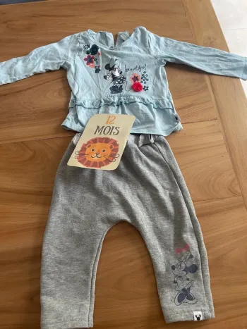 Ensemble Minnie 12 mois