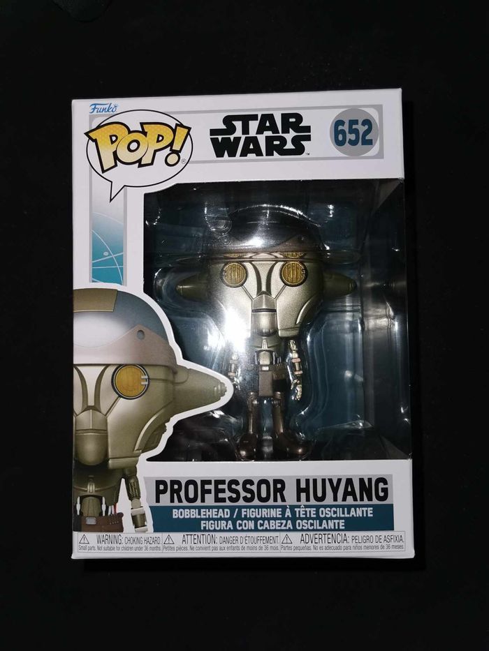 Figurine Funko Pop / Professor Huyang N°652 / Star Wars