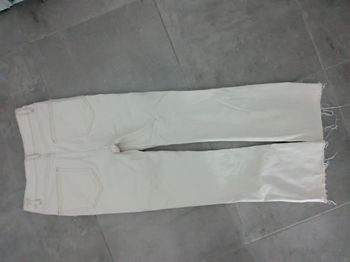 Pentalon blanc cassé