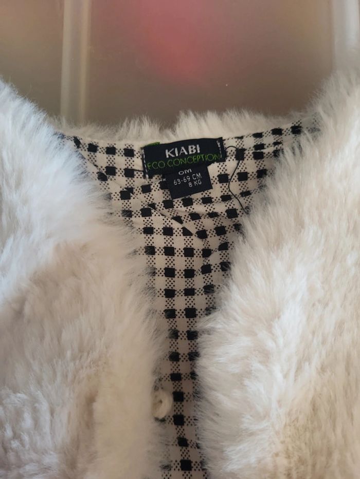 Gilet boléro fille 6 mois ,kiabi - photo numéro 2