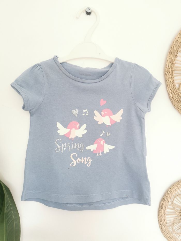 Lot de 3 Tee-shirts pastels Kiabi - Pat et Ripaton 18 Mois - photo numéro 2