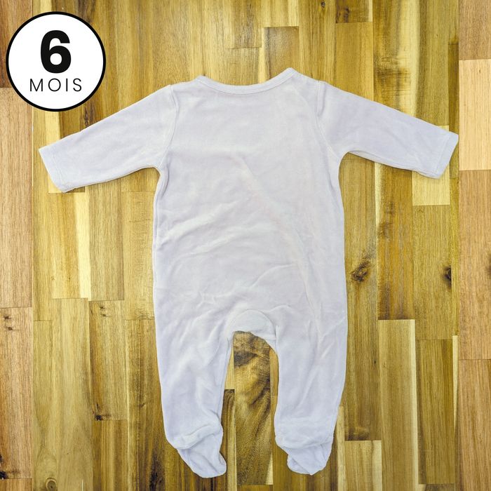 Pyjama chaud en velours - bébé 6 mois - photo numéro 2