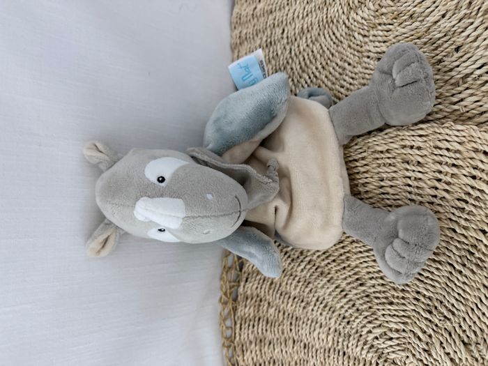 DOUDOU MARIONNETTE RHINOCEROS SAVANE BABY NAT - photo numéro 4