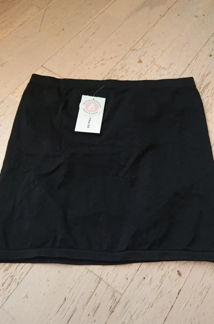 Bandeau ventre grossesse noir