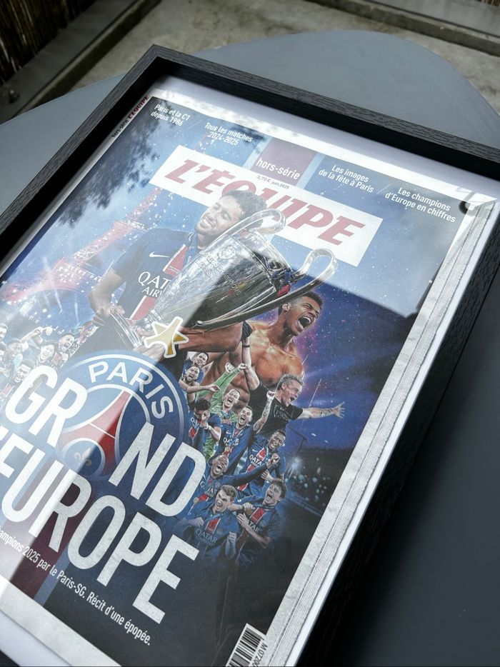 Journal Hors Série « Grand D’Europe » L’Équipe PSG LDC - photo numéro 2