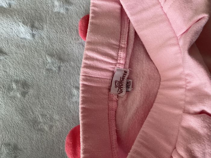 sarouel rose impression derrière taille élastique 12 mois pommette - photo numéro 8