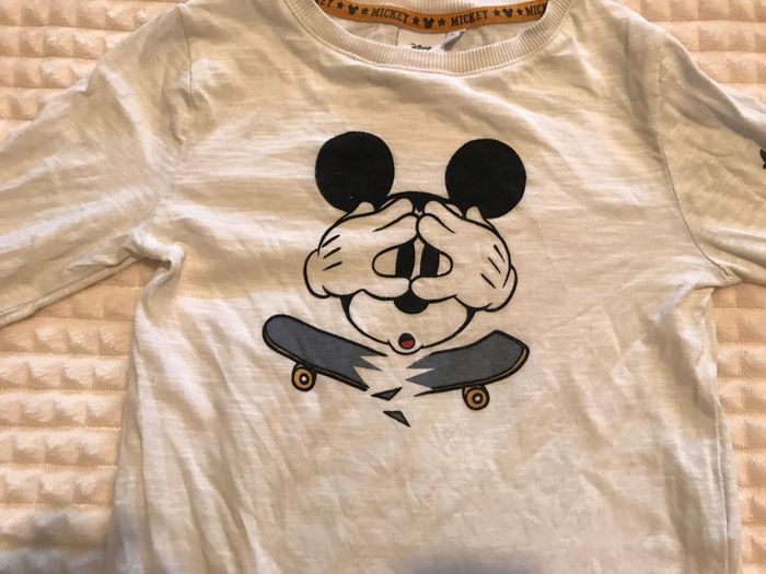 T-shirt manches longues Mickey - photo numéro 2