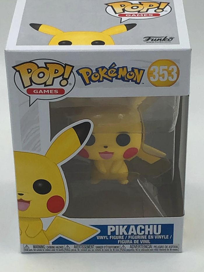 Figurine Funko Pop Pokémon Pikachu 353