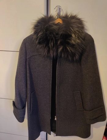 Manteau gris Zara