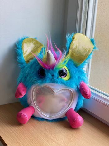 Peluche licorne zuru