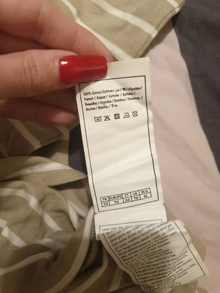 Tee shirt marinière - photo numéro 4