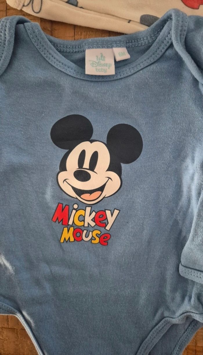Lot 2 bodies Mickey - photo numéro 2