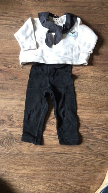 Ensemble sweat-shirt + legging 12 mois
