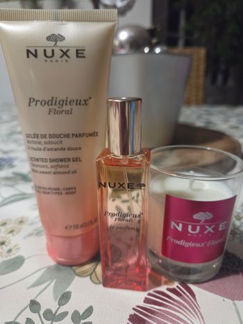 Lot de 3 produits nuxe prodigieux floral