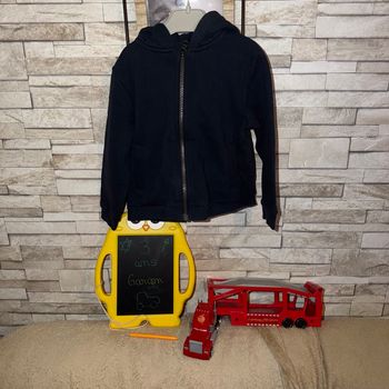 Veste zippée polaire à capuche Garçon - T3ans - Kiabi