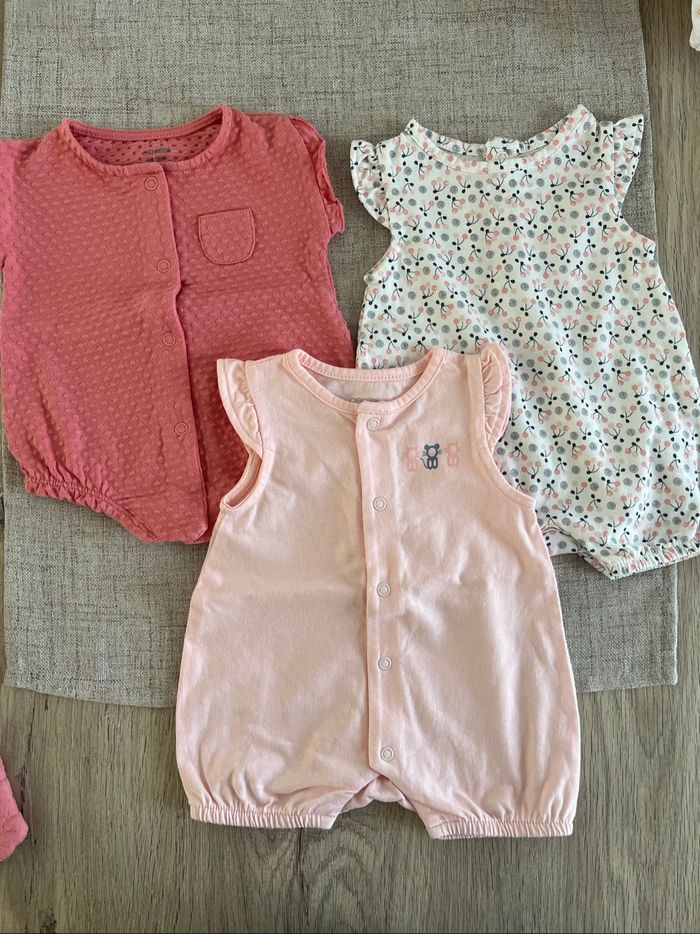 Lot vêtements 0 mois fille