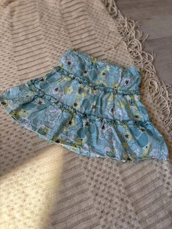 Jupe fille avec bloomer intégré