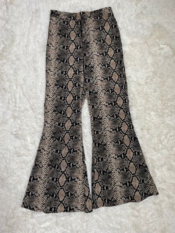 Pantalon évasé 