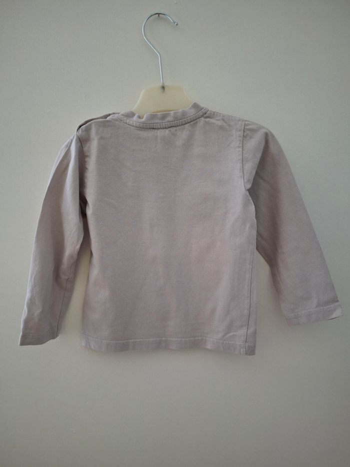 t-shirt manches longues kimbaloo crème 3ans - photo numéro 3