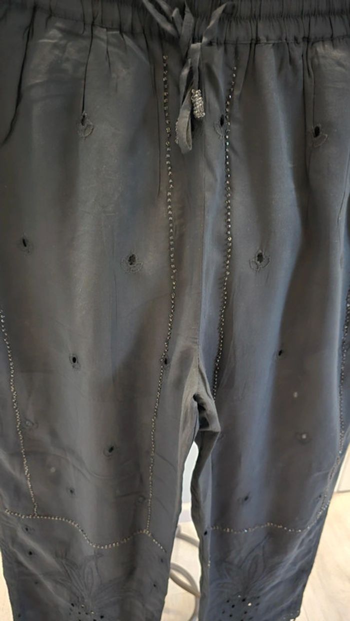 Pantalon Zara perles - photo numéro 2