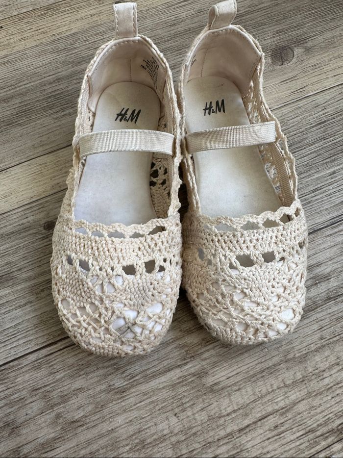 Espadrilles sandales crochet taille 25 h&m - photo numéro 3