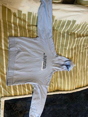 Sweat à capuche 14/16 ans