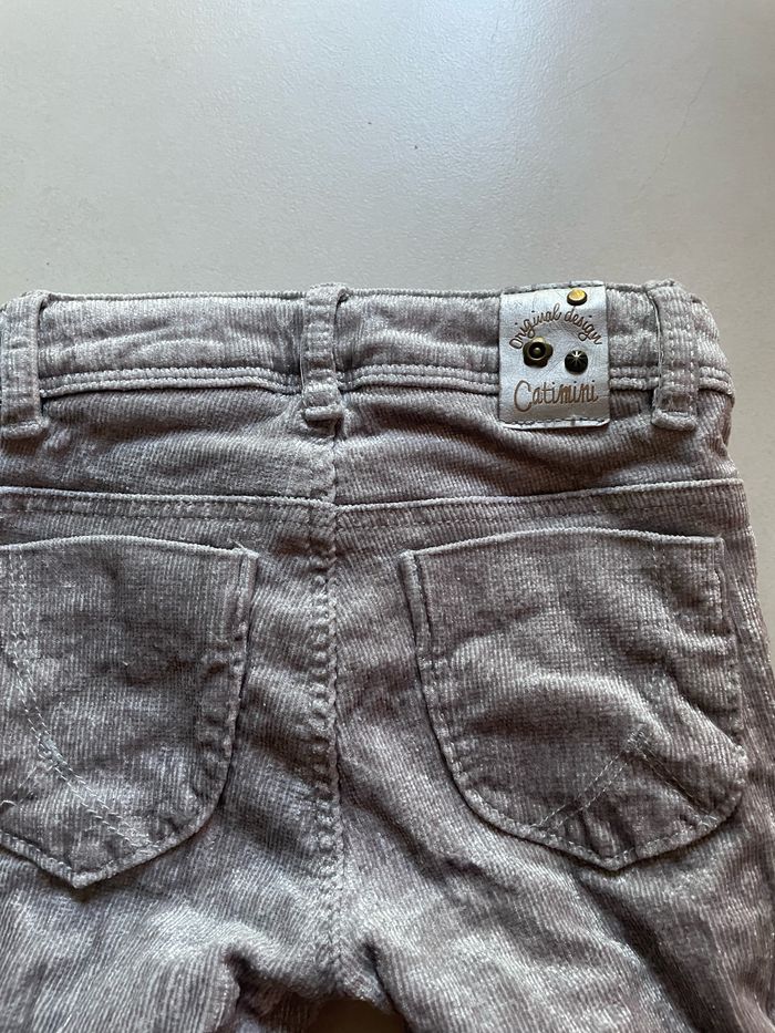 Jeans slim velour catimini - photo numéro 2