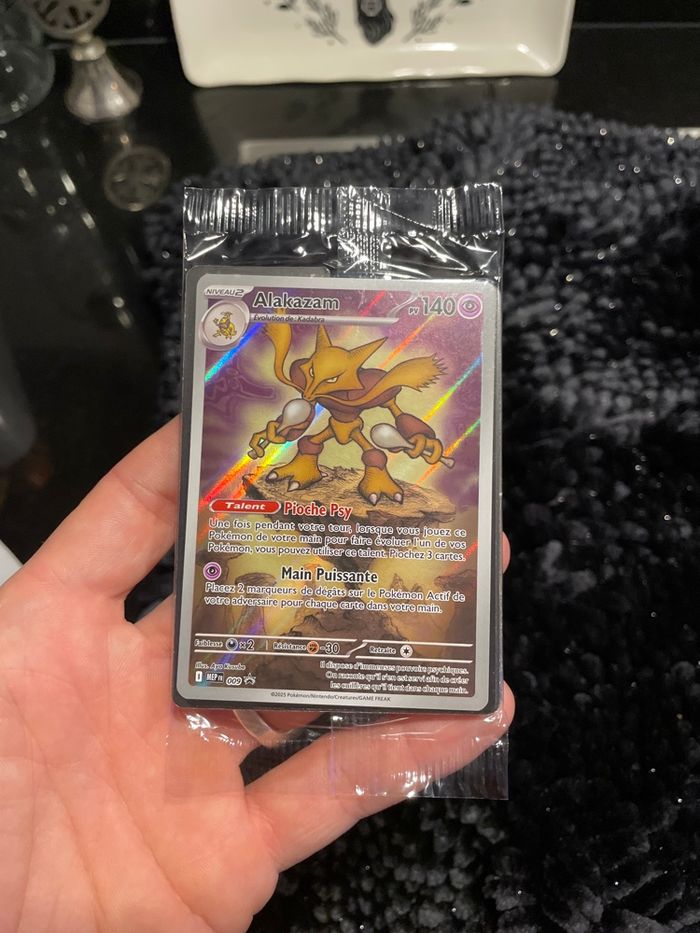 Carte Pokemon Alakazam promo etb mep 009