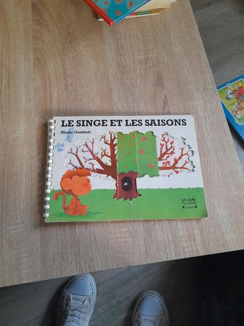 Livre le singe et les saisons