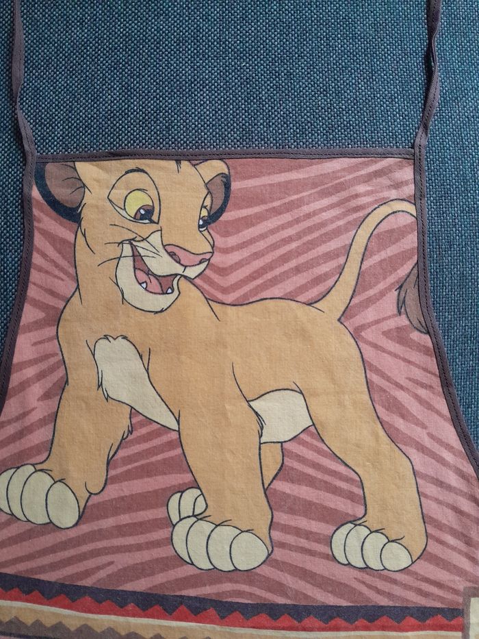 Tablier de cuisine le roi lion 3-6ans - photo numéro 4