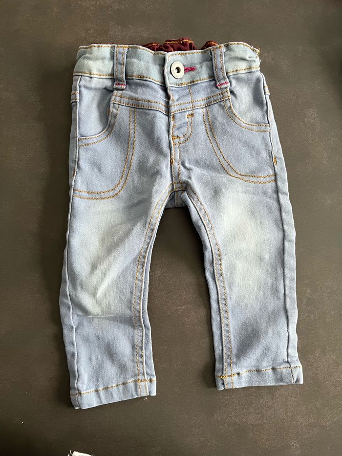 Lot pantalons 12mois fille - photo numéro 5