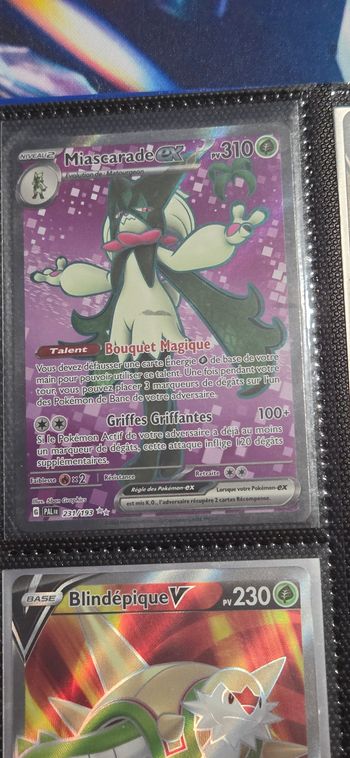 Carte Pokémon Miascarade Ex 231/193