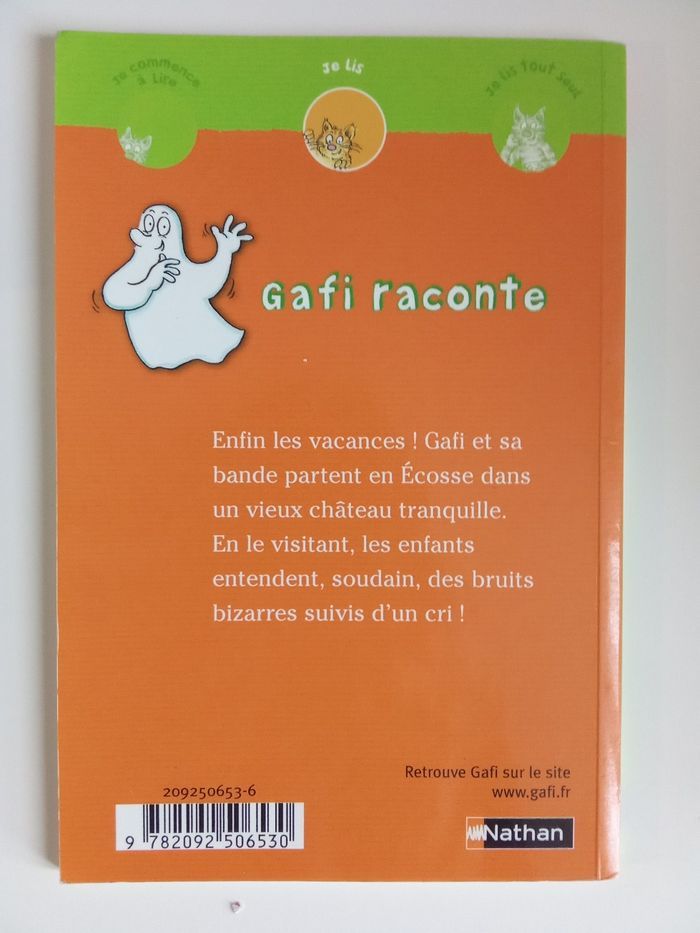 Livre enfant gafi le château hanté - photo numéro 2