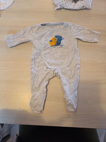 Pyjama fin 1 mois 53cm