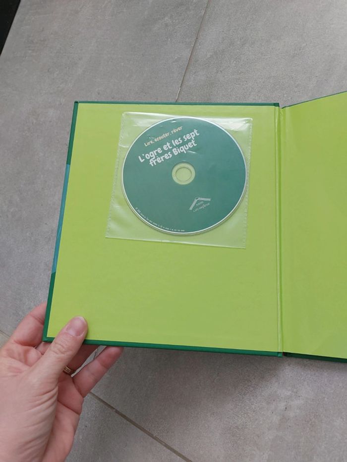 L'ogre et les sept frères biquet + cd - photo numéro 2
