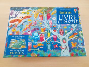 Coffret dans la nuit livre et puzzle