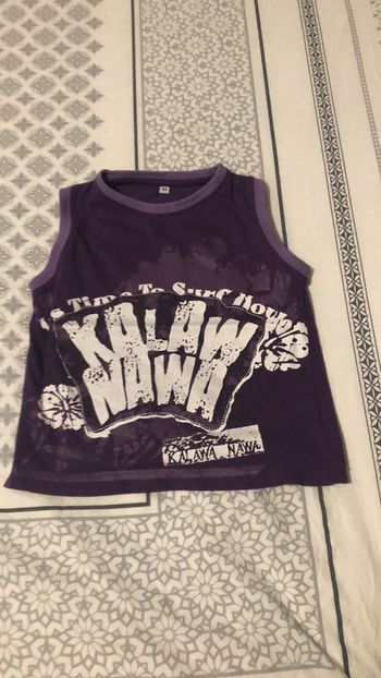 Débardeur garçon 4 ans