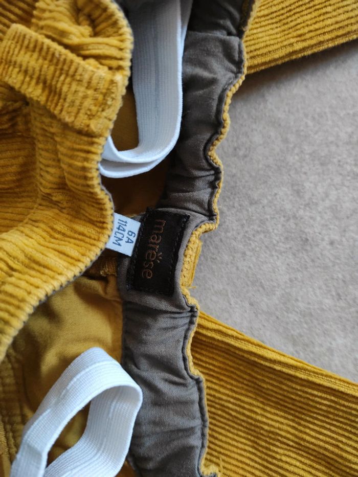Pantalon en velours 6 ans Marese - photo numéro 4