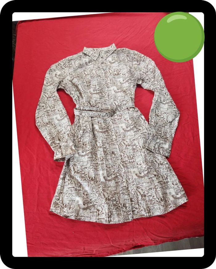 Robe chemise Fred Perry x Liberty taille M