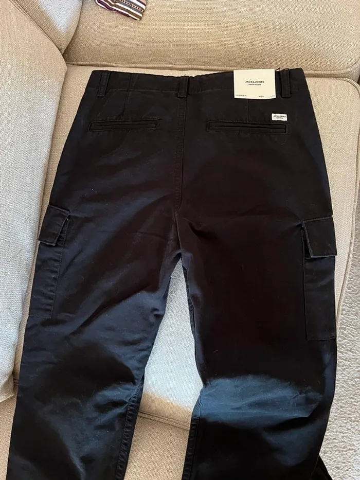Pantalon noir hommes Jack and Jones - photo numéro 6