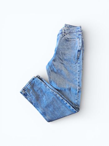 Jean Tommy Hilfiger bleu ciel taille haute Y2K vintage 2001 - Taille 34 - SK64