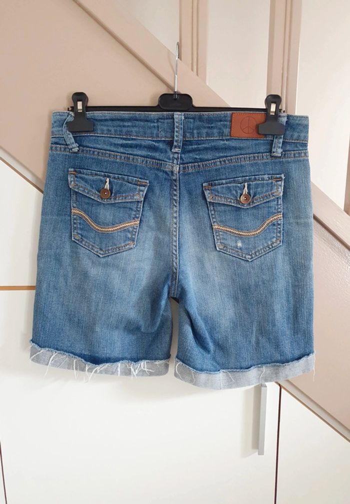 Short bermuda en jean Etam T. 38 - photo numéro 6