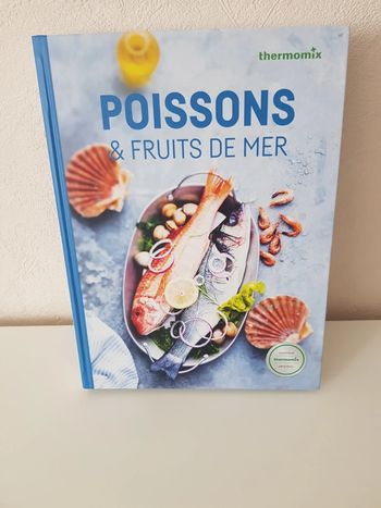 Livre thermomix vorwerk Poissons et fruits de mer