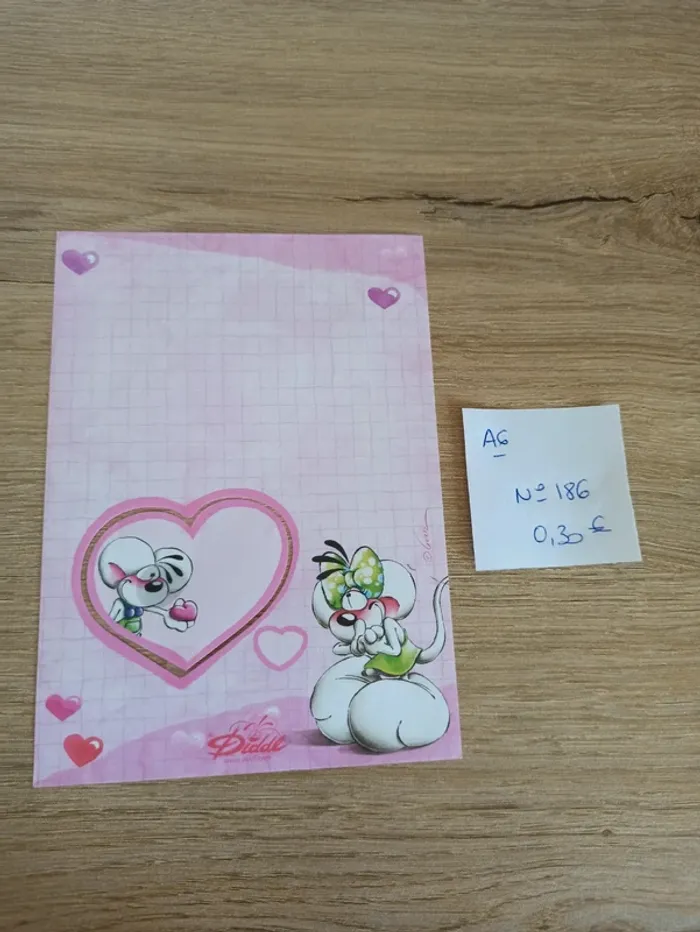 Feuille Diddl A6 186 0,30€