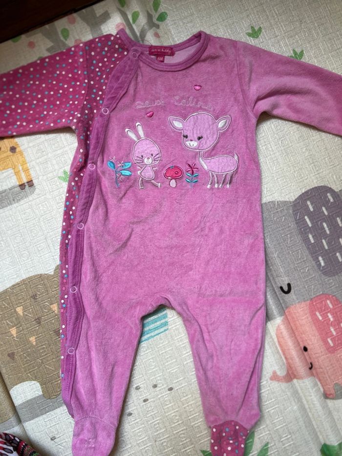 Lot de 10 pyjamas velours hiver - photo numéro 10